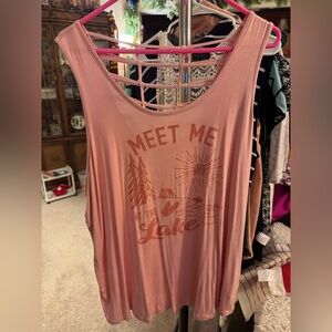 Graphic tank top